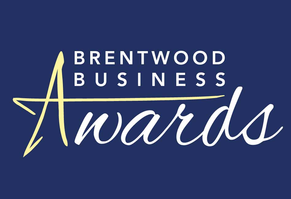 M J Bushell celebrates a win at the Brentwood Business Awards